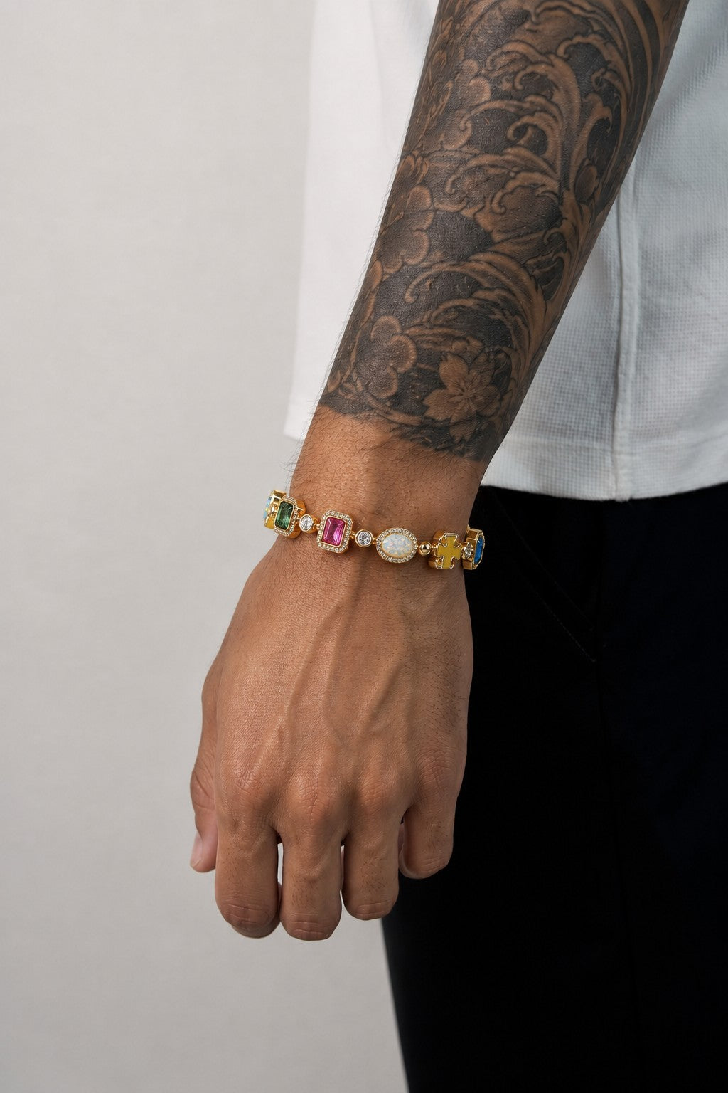 Croix Gemstone Armband