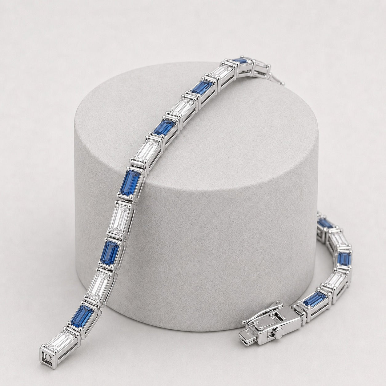 Tennis Baguette Bleu